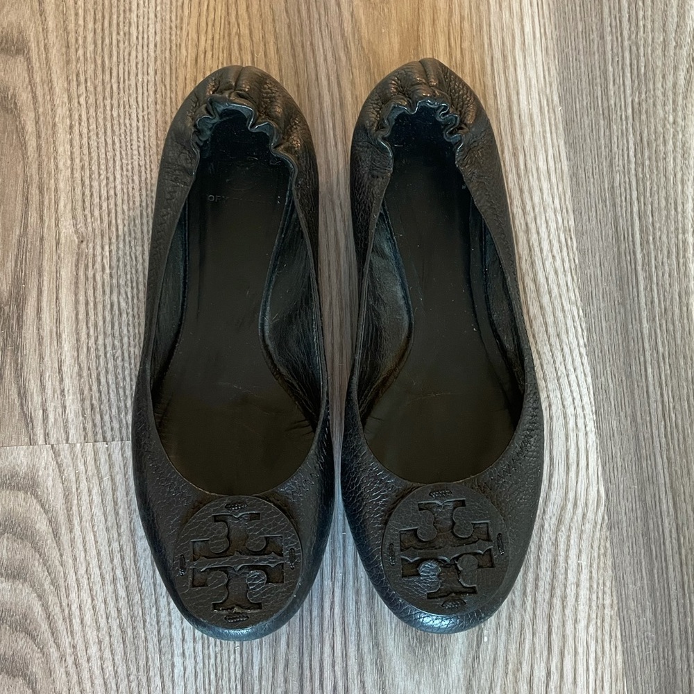Tory Burch | Black Reva Flats